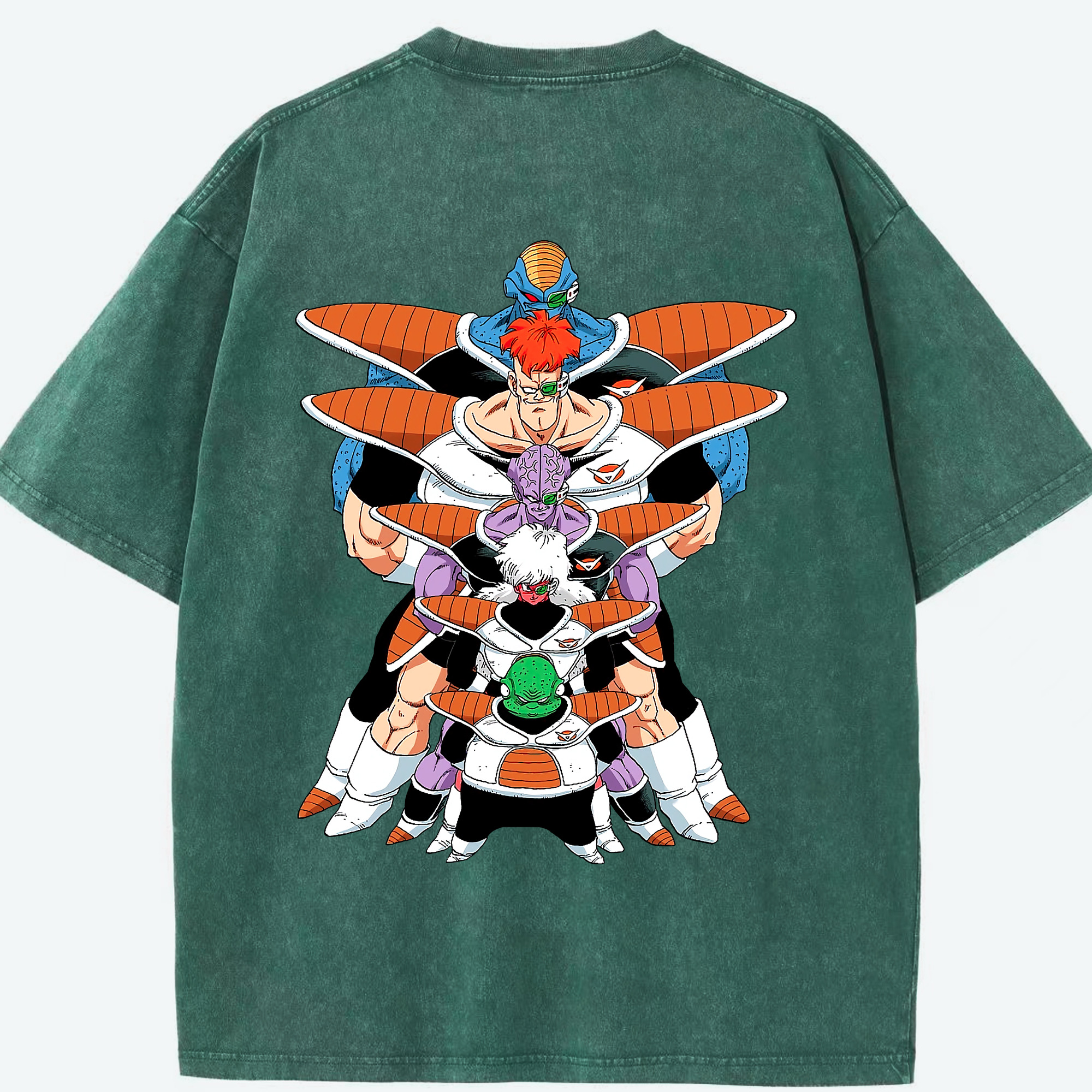 （画像用） ドラゴンボール DRAGON BALL 綿100% ヴィンテージ風 半袖Tシャツ（背面プリント）